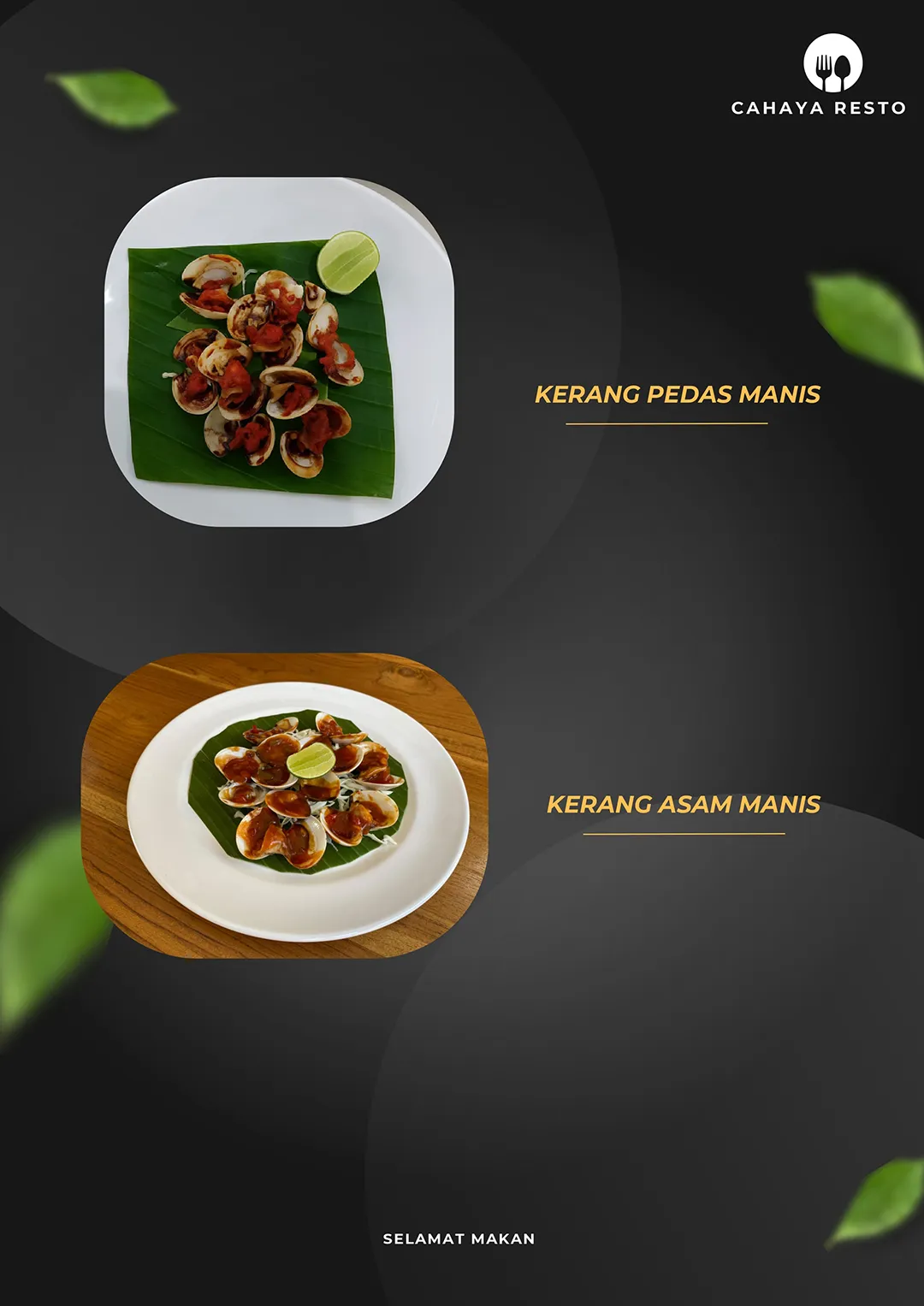 Kerang Pedas & Asam Manis - Cahaya Resto Seafood Singaraja
